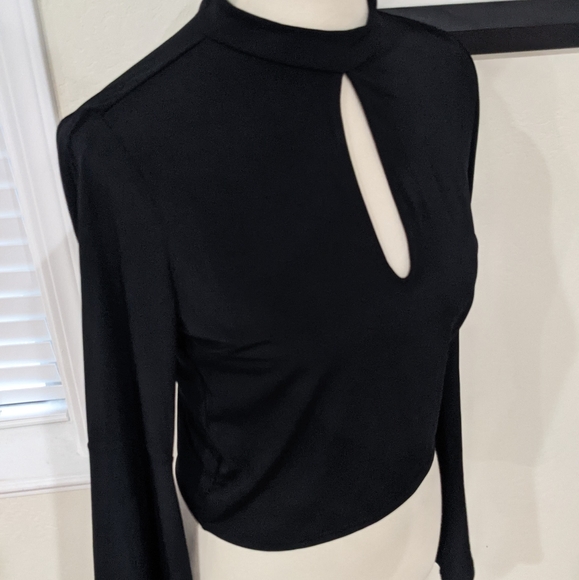 NWOT forever 21 long sleeve crop top - Picture 4 of 7